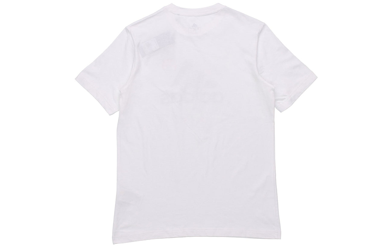 adidas Logo Printing Pattern Sports Male White GL3708