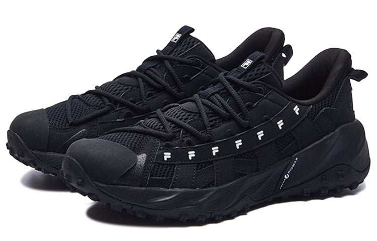 (WMNS) Fila Fusion 'Triple Black' T12W135203FBK