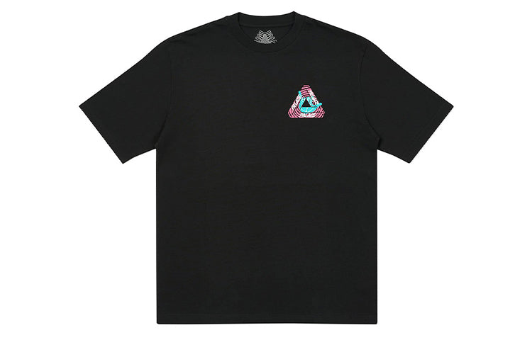 PALACE Tri-Zooted Shakka Round Neck Short Sleeve Unisex Black P19TS246