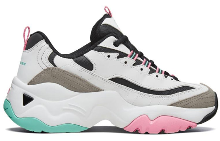(WMNS) Skechers D'Lites 3.0 Clunky Shoes Pink/White 88888357-WBPK