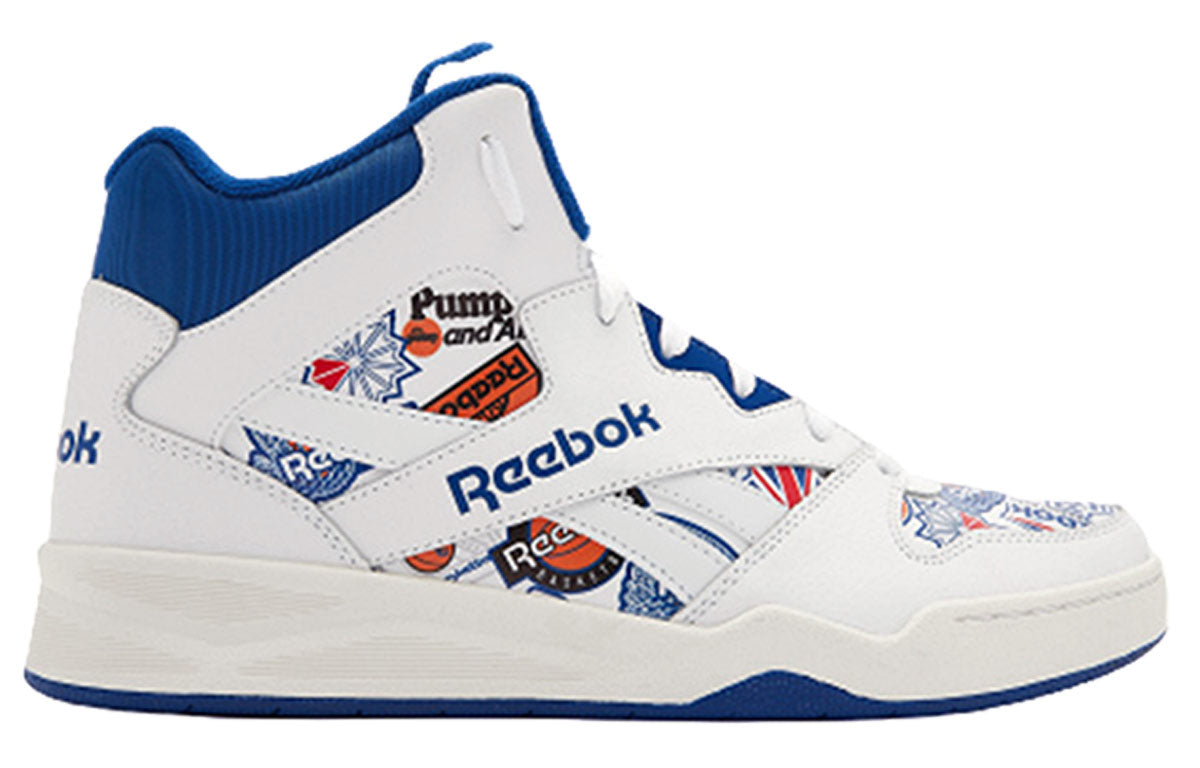 Reebok Royal BB4500 HI2 Sport Shoes White/Blue Q46589