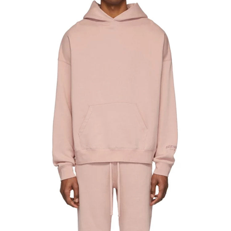 Fear of God Essentials FW19 Alphabet Logo Hoodie 'Blush Pink' FOG-FW19-57