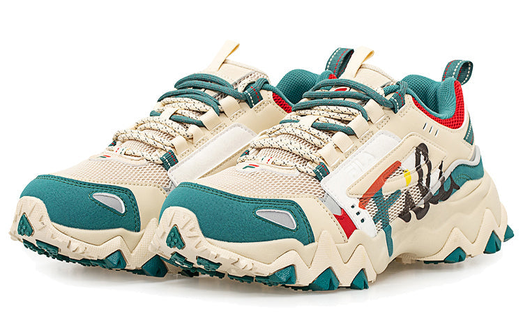 (WMNS) Fila Oakmont Peaker Low-Running Shoes Green T12W031101FAD