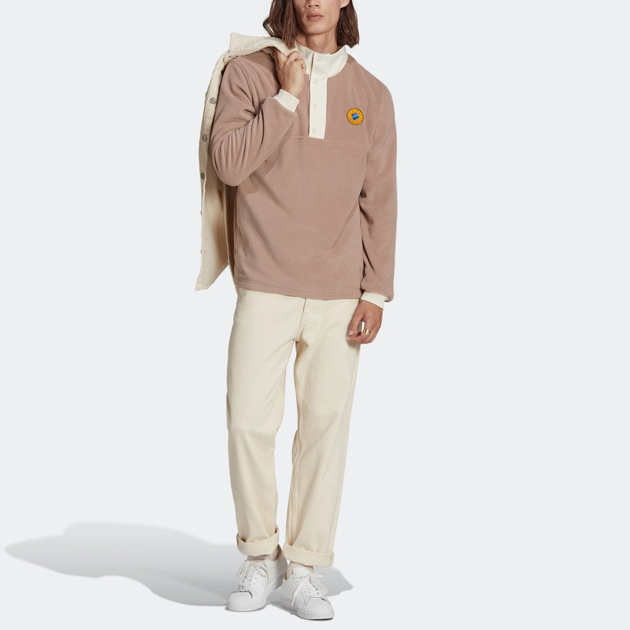 adidas originals Wh Snap Fleece II8485