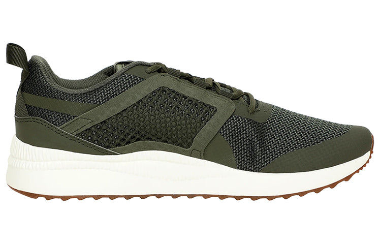 PUMA Pacer Next Net Low Running Shoes Armygreen 'Army Green White' 366935-06
