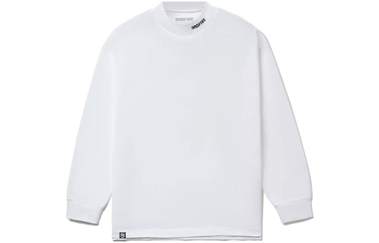 Li-Ning BADFIVE Sports Basketball Series Casual Breathable Loose Long Sleeves 'White' AHSR759-1