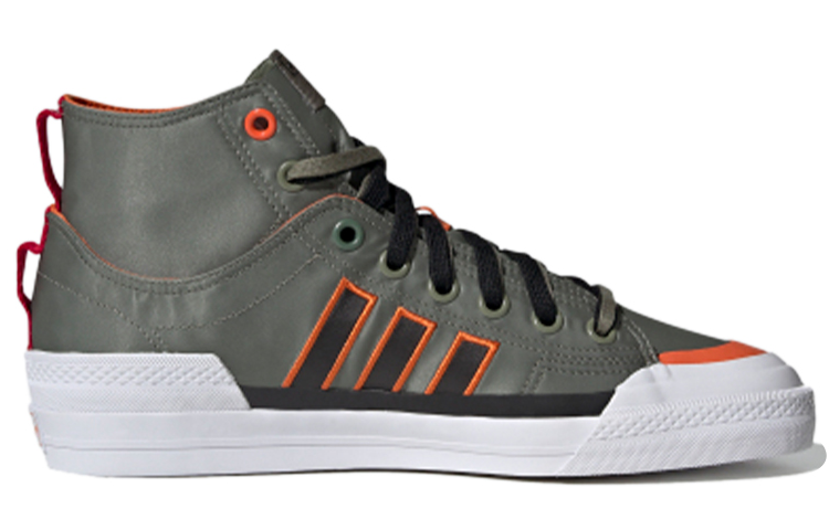 adidas Nizza Hi Dl 'Green White Orange' GZ2655