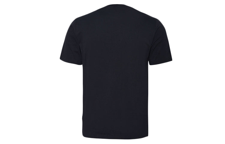 Men's Converse Pattern Sports Short Sleeve Black 10018488-A02
