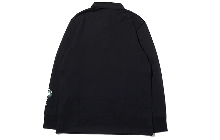 adidas originals Men's Galllery Rugby Shirt Black FM1663