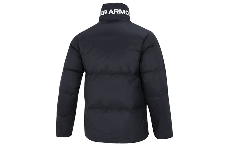 Under Armour Logo Puffer Jacket 'Black' 1375449-001