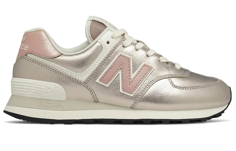 (WMNS) New Balance 574 Series Glitter Punk Black/Gold WL574PM2