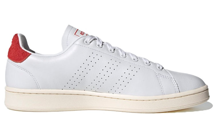 adidas Advantage 'White Vivid Red' FY8808