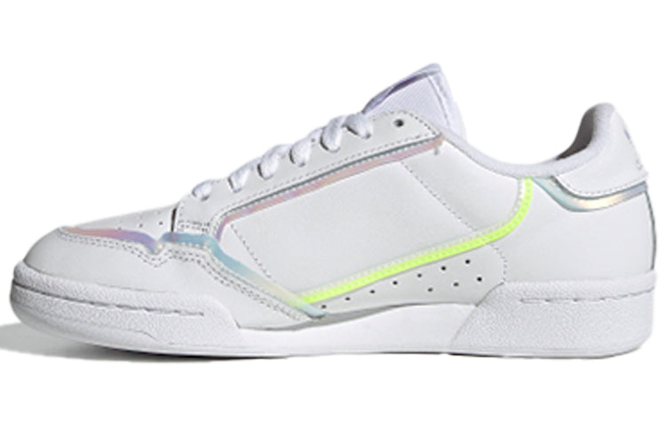 (WMNS) adidas Continental 80 'White Purple Yellow' FV9680