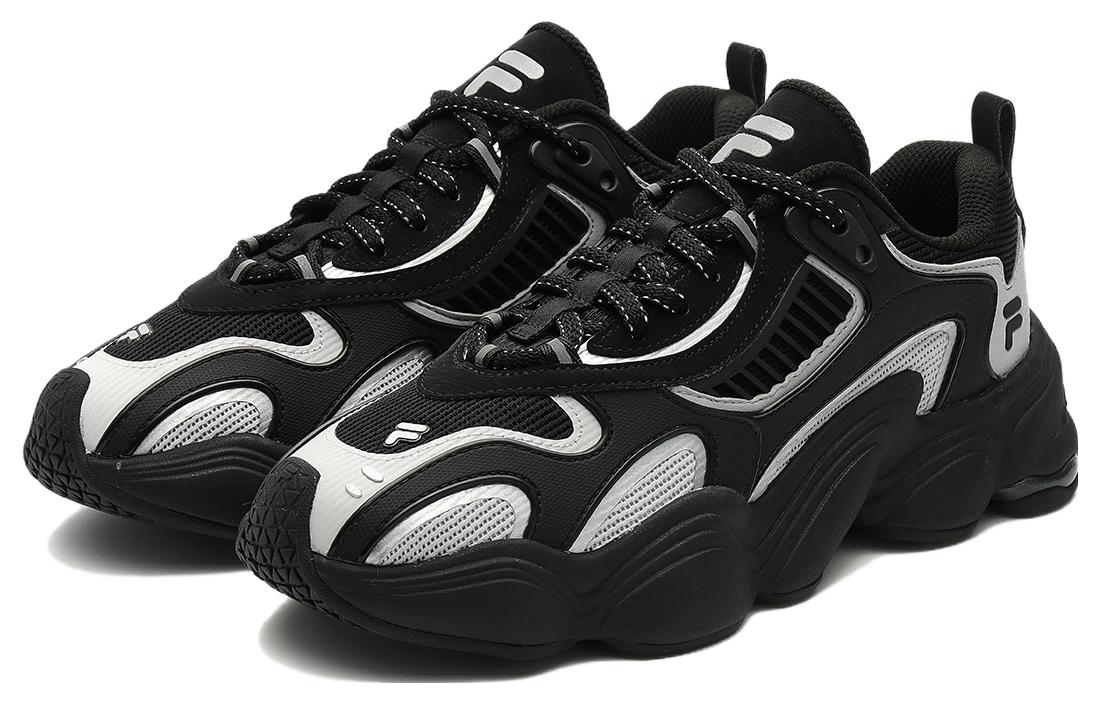 (WMNS) FILA FUSION Tenacity Sneakers 'Black White' T12W331612FBL