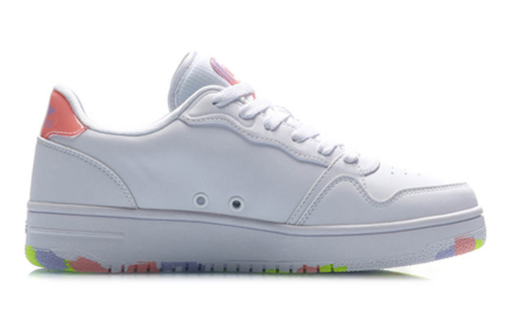 (WMNS) Li-Ning Classic Casual Sneakers 'White Purple' AGCP362-1