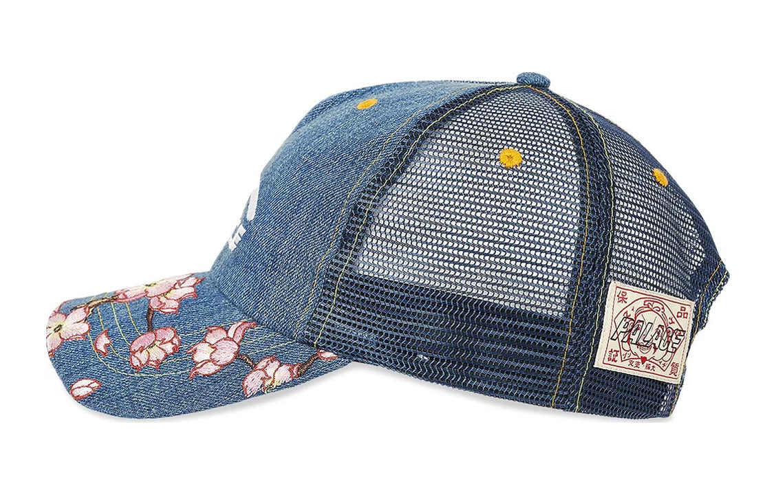 Palace X Evisu Denim Cap 'Blue' P24EVH001