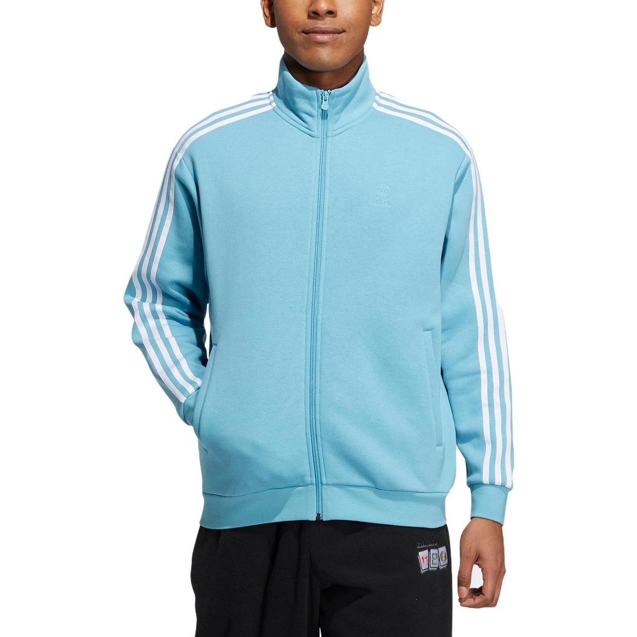 adidas Neo Essentials Sweater FL Jackets 'Blue' IA6908
