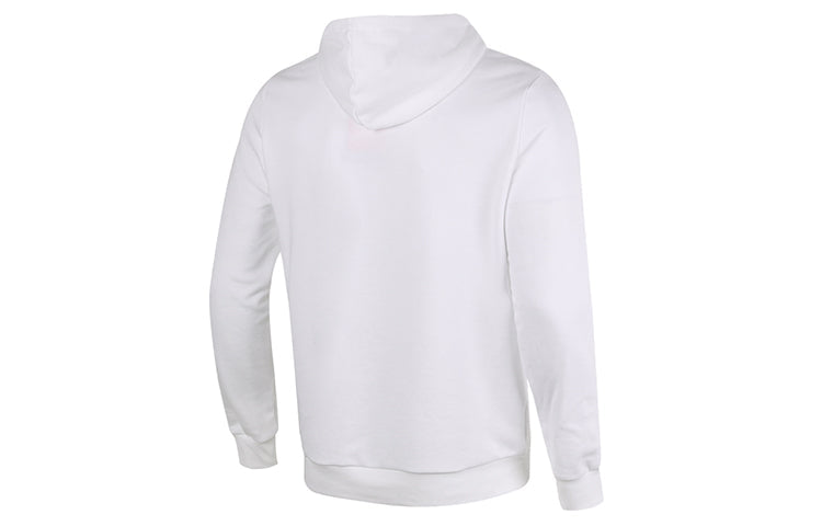 PUMA Athleisure Casual Sports Colorblock Printing Logo hooded Knit White 588667-02