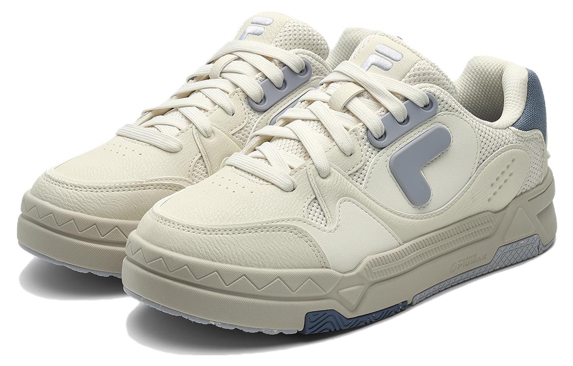 (WMNS) FILA FUSION Bank Skate Shoes 'Cream White Blue' T12W342206FGI