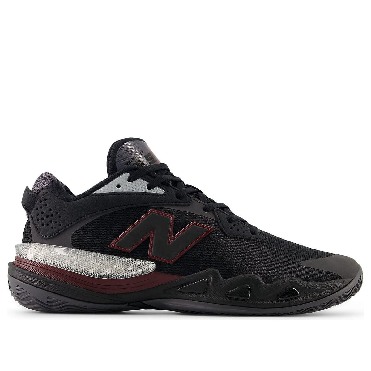 New Balance BB Hesi Low v2 'Black Crimson' BBHSLMT2