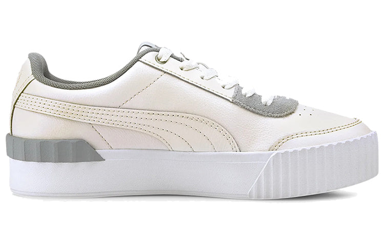 (WMNS) PUMA Carina Lift Khaki/White/Grey 373031-03