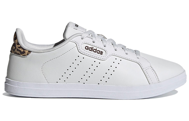 (WMNS) adidas neo Courtpoint 'White Leopard' FY8414