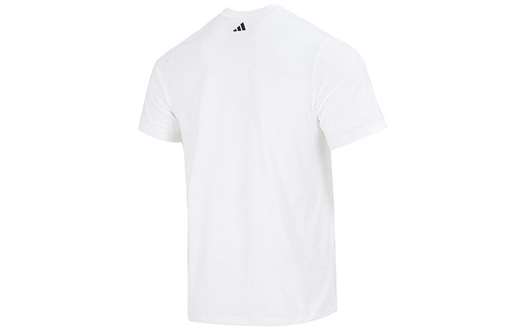 adidas Lil' Stripe Basketball Graphic Tee 'White' IC1866