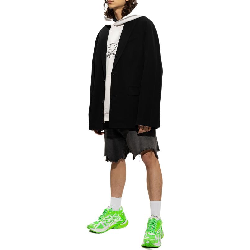 Balenciaga XXXL Oversized Popover Hoodie 'Off White' 713677TNVD99784