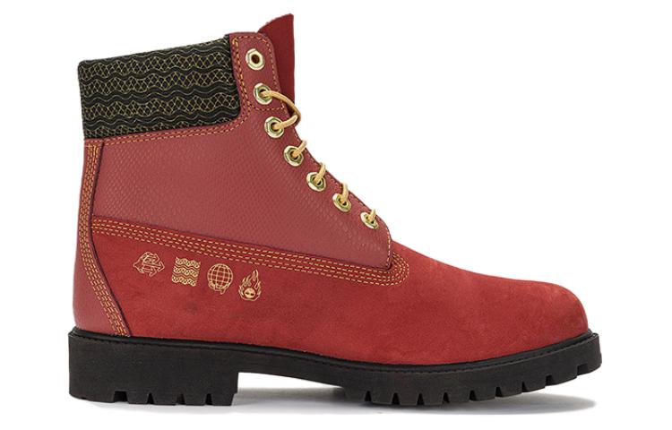 Timberland 6 Inch Lace Waterproof Boots 'Dark Red Nubuck' A29PN