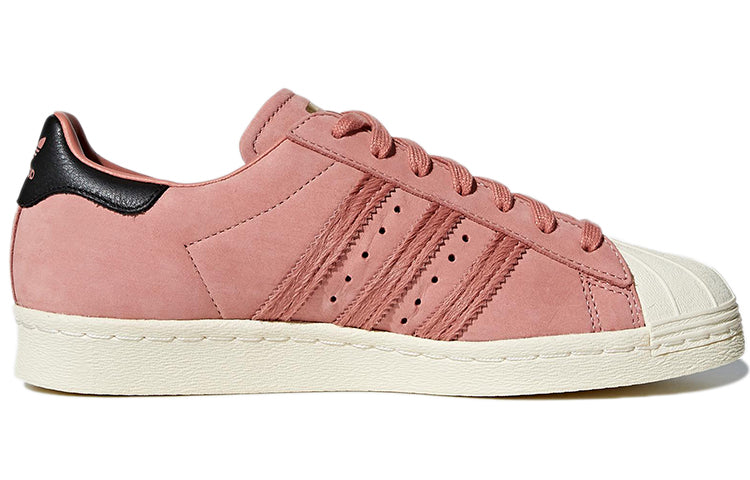 (WMNS) adidas Originals Superstars 80s 'Pink/Black' CQ2513