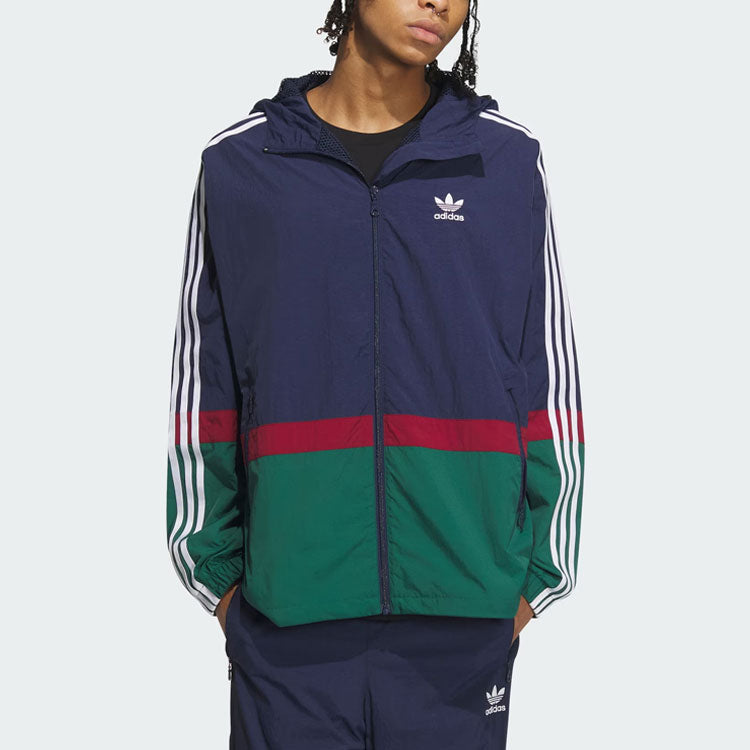 adidas Originals Sportswear Jackets 'Blue Green' IN0995