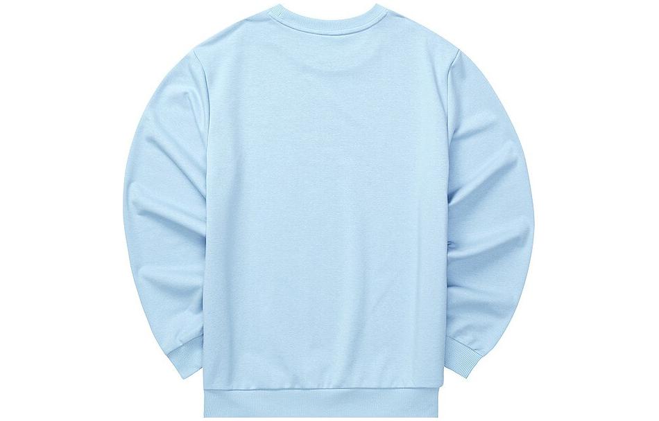 Skechers Casual Series Letter Round Neck Sweatshirt 'Blue White' L322U083-01CQ