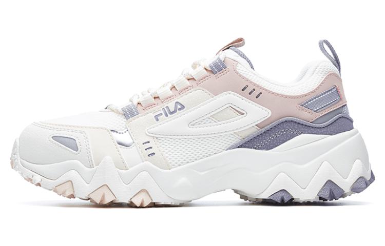 (WMNS) FILA Oakmont Tr Chunky Sneakers 'White Pink Purple' F12W242162AGR