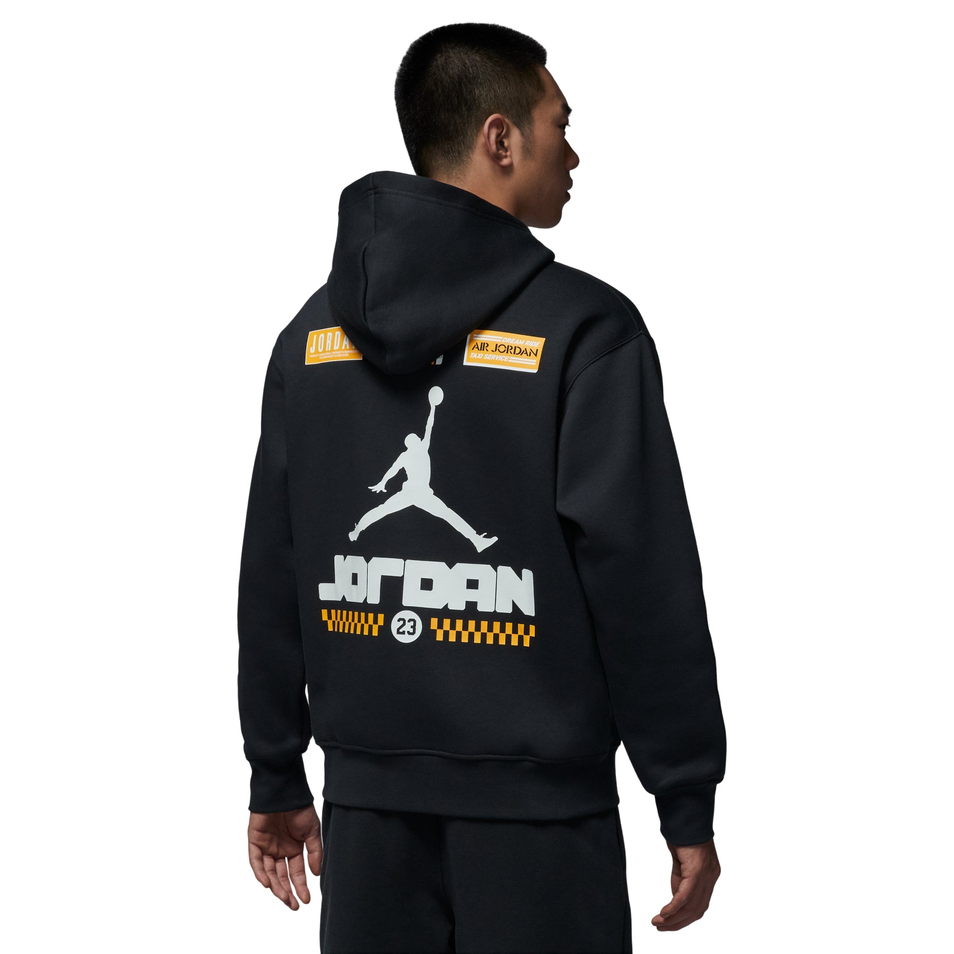 Air Jordan AJ12 Fleece Hoodie 'Taxi'  IQ6974-010