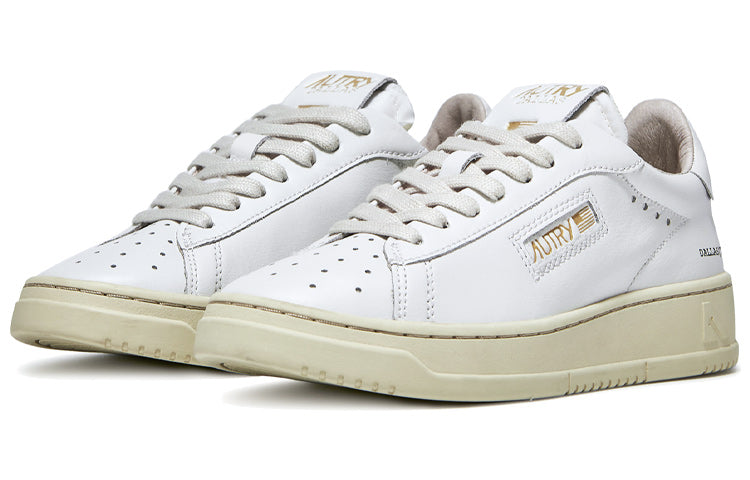(WMNS) Autry Dallas Low Leather 'White' ADLW-LF01