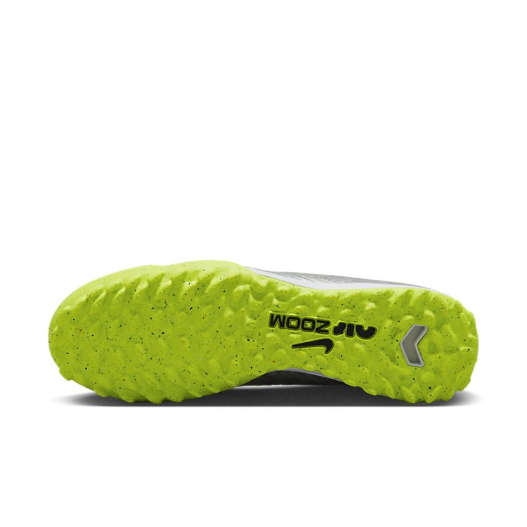 حذاء Nike Zoom Vapor 15 Academy TF Turf 'Metallic Silver Volt' FB8396-060