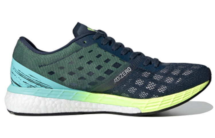 (WMNS) adidas Adizero Boston 9 'Blue White Yellow' H68743
