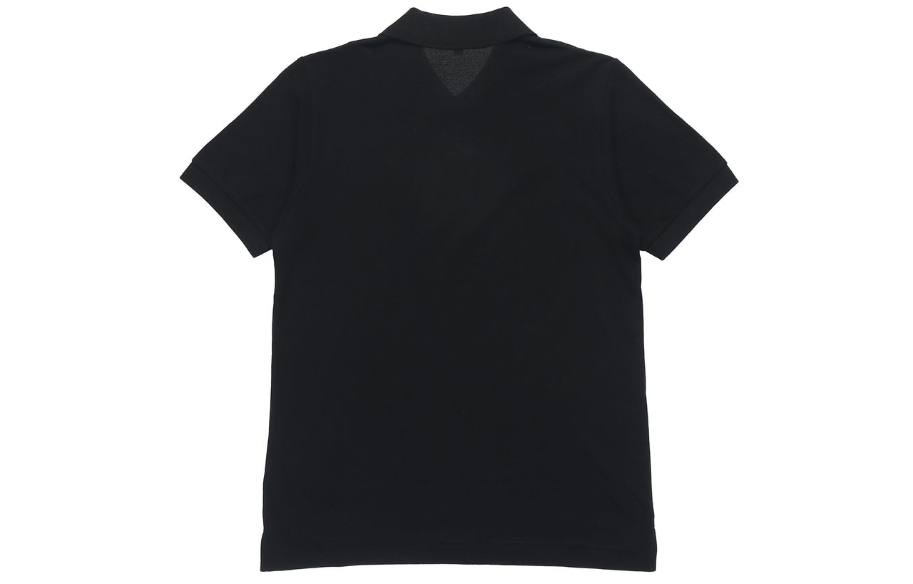 (WMNS) COMME des GARCONS PLAY Polo Red Emblem 'Black' AZ-T005-051-1