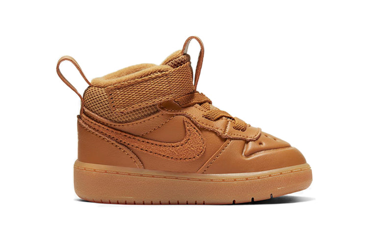 (TD) Nike Court Borough Mid 2 Boot Wheat 'Yellow Brown Yellow' BQ5445-700