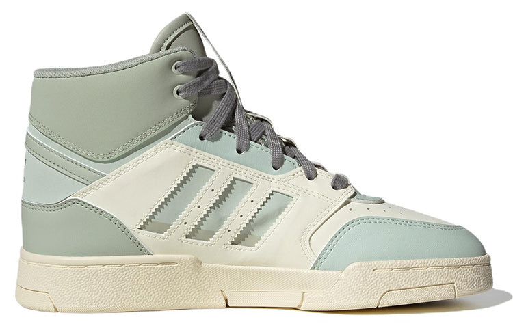 (WMNS) Adidas originals Drop Step XL 'White Light Green Dark Green' HQ6948