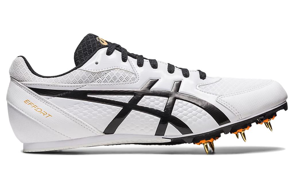 ASICS Effort 13 Track and Field Spike Shoes 'White Black' 1093A167-100