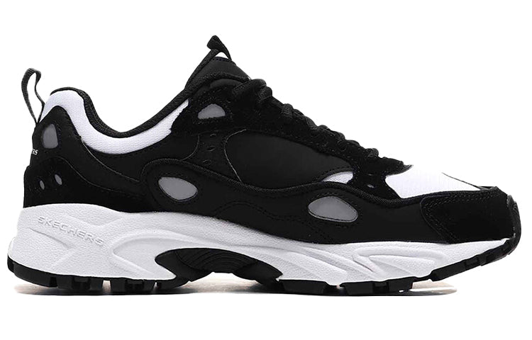 Skechers Stamina low Running Shoes Black/White 666058-BKW