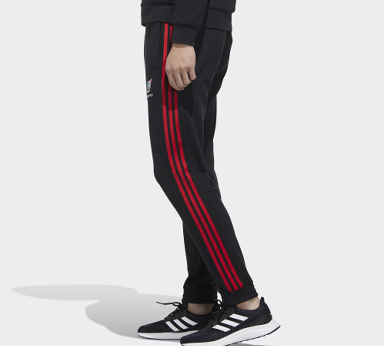 adidas neo M Vlday Tp Side Stripe Sports Pants Black FU0220