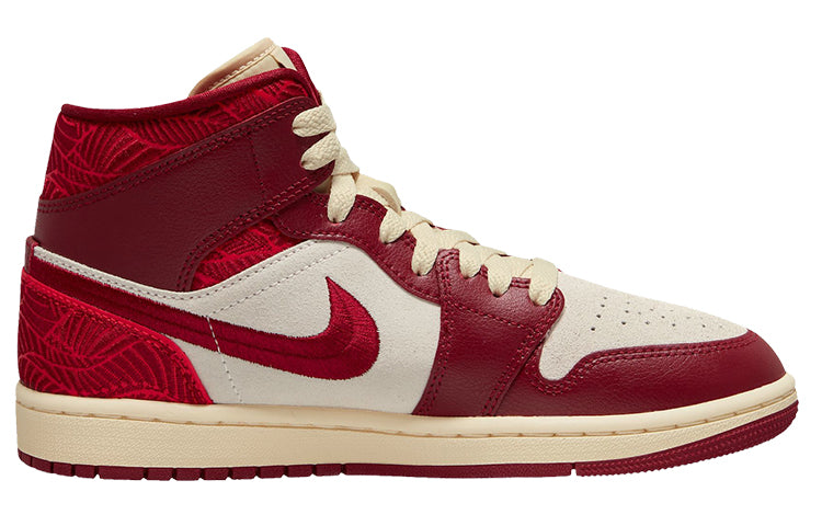 (WMNS) Air Jordan 1 Mid SE 'Red Cream' DZ2820-601