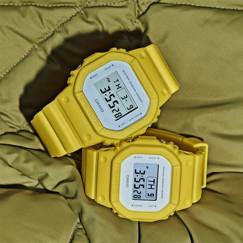 CASIO G-Shock Square 'Yellow' DW-5600CU-9