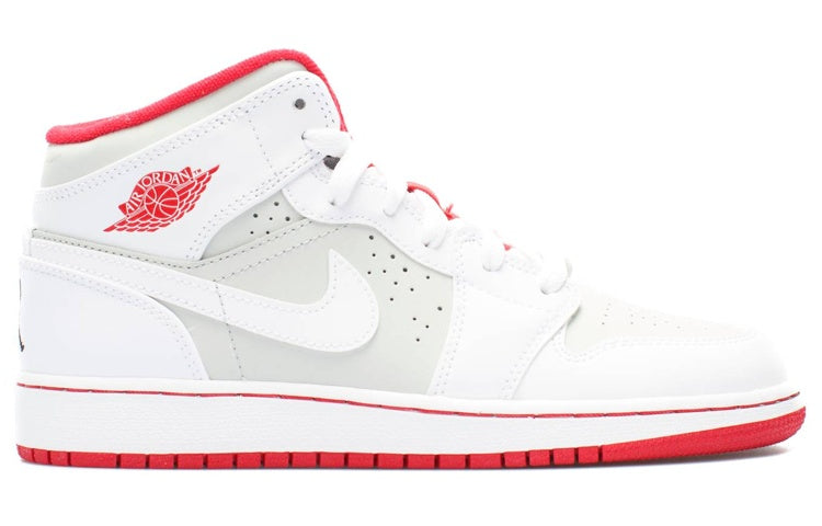 (GS) Air Jordan 1 Mid 'Hare' 2015 719554-123