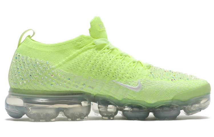 (WMNS) Nike Swarovski x Air VaporMax 2.0 Flyknit 'Volt' AT5673-700