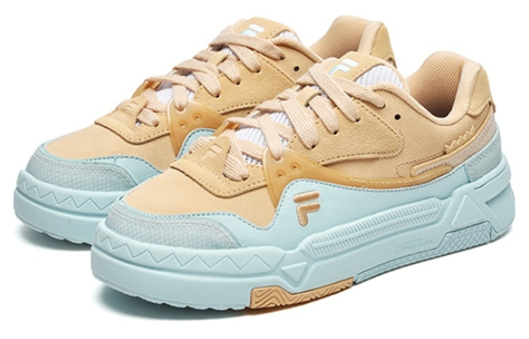 (WMNS) FILA FUSION Bank Skate Shoes 'Yellow Blue' T12W232202FSA