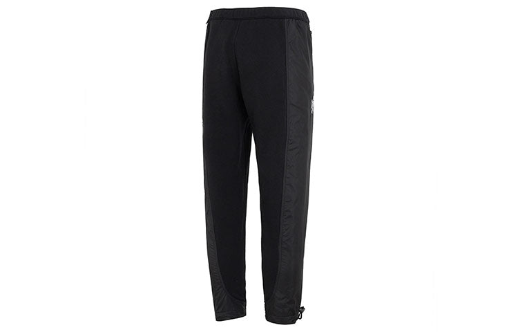 Air Jordan Patchwork Knitted Sweatpants 'Black' DV7595-010