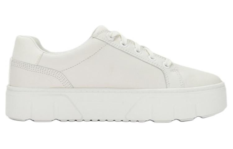(WMNS) Timberland Low Lace Up Sneakers 'White Full Grain' A61FGW